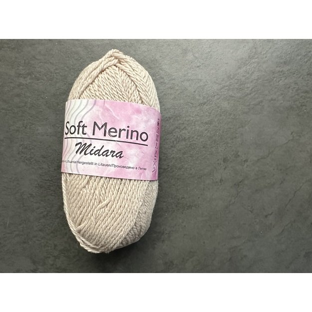 SOFT MERINO- 100% merino wool, 50gr/ 115m, Nr 855