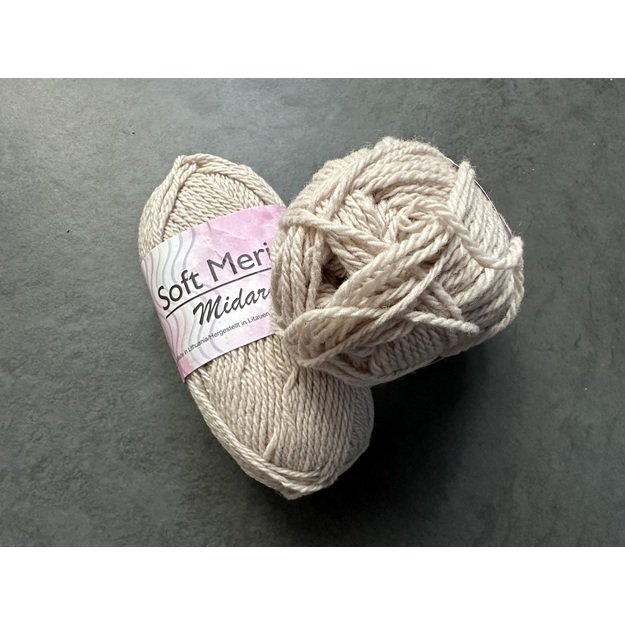 SOFT MERINO- 100% merino wool, 50gr/ 115m, Nr 855