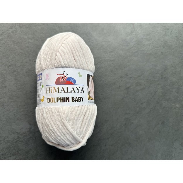 HIMALAYA Dolphin Baby 100% mikropoliesteris 100 gr / 120 m, Nr 80342