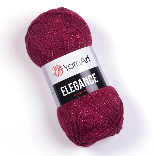 ELEGANCE YarnArt- 88% Cotton, 12% Metallic, 50gr/ 130m, Nr 123