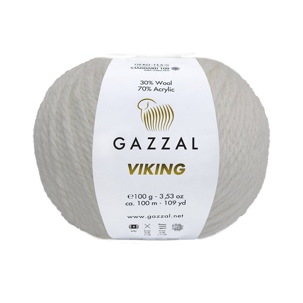 VIKING Gazzal - 70% Acrylic, 30% Wool, 100gr/ 100m, Nr 4009