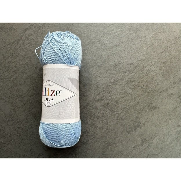 DIVA FINE- 100% Microfiber Akrilik, 100gr/ 600m, Nr 350