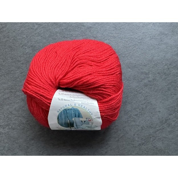 BABY WOOL Alize- 40% Wool, 40% Acrylic, 20% Bamboo, 50gr/ 175m, Nr 56