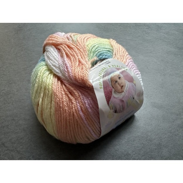 BABY WOOL Alize- 40% Wool, 40% Acrylic, 20% Bamboo, 50gr/ 175m, Nr 3563