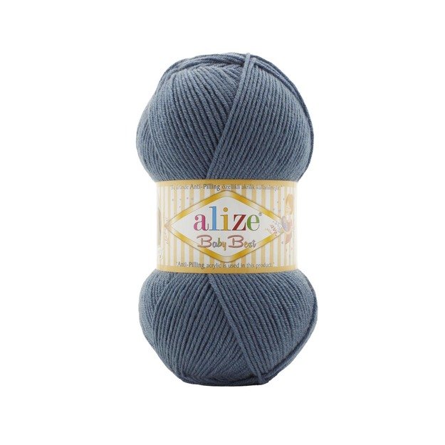 BABY BEST Alize- 90% Acrylic Anti- Pilling, 10% Bamboo, 100gr/ 240m, Nr 418