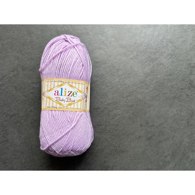 BABY BEST Alize- 90% Acrylic Anti- Pilling, 10% Bamboo, 100gr/ 240m, Nr 27