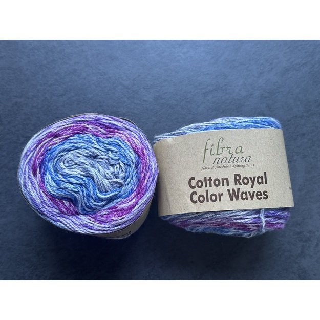 COTTON ROYAL COLOR WAVES FN- 100% Cotton, 100gr/ 210m, Nr 22-04