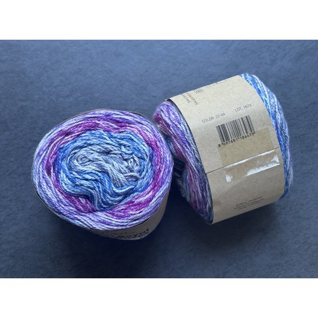 COTTON ROYAL COLOR WAVES FN- 100% Cotton, 100gr/ 210m, Nr 22-04