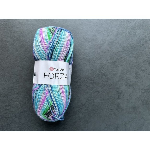 FORZA YarnArt- 75% wool, 25% poliamide, 100gr/ 420m, Nr 2607