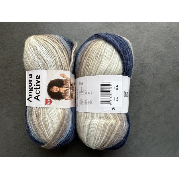 ANGORA  ACTIVE YarnArt- 20% wool, 80% acrylic, 100gr/ 500m, Nr 859