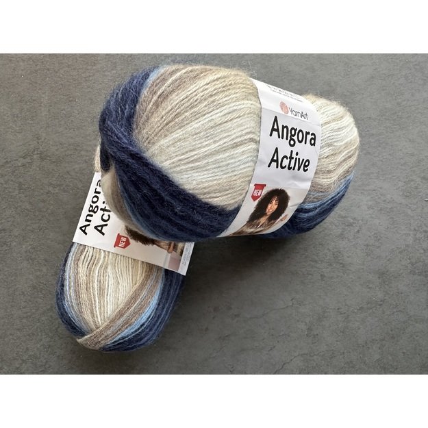 ANGORA  ACTIVE YarnArt- 20% wool, 80% acrylic, 100gr/ 500m, Nr 859