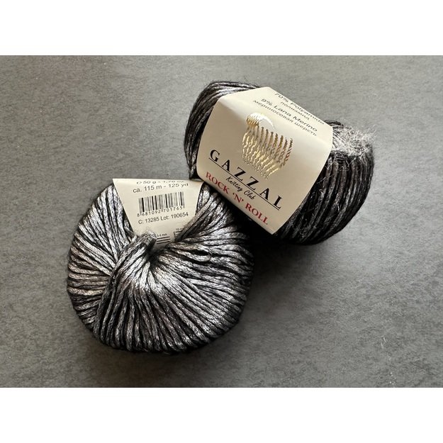 ROCK N ROLL- 9% merino wool, 21% acryli, 70% polyamide, 50gr/ 115m, Nr 13285