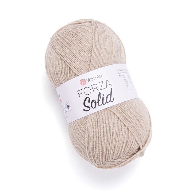 FORZA SOLID- 75% wool, 25% polyamide, 100gr/ 420m, Nr 4604