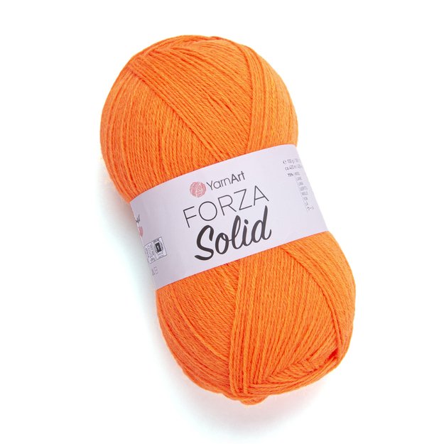 FORZA SOLID- 75% wool, 25% polyamide, 100gr/ 420m, Nr 4643