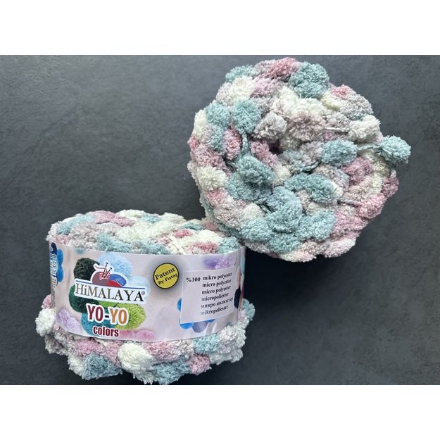Yo-Yo Colors  Himalaya- 100% micro-polyester, 200 gr / 34 m, Nr 82012 1