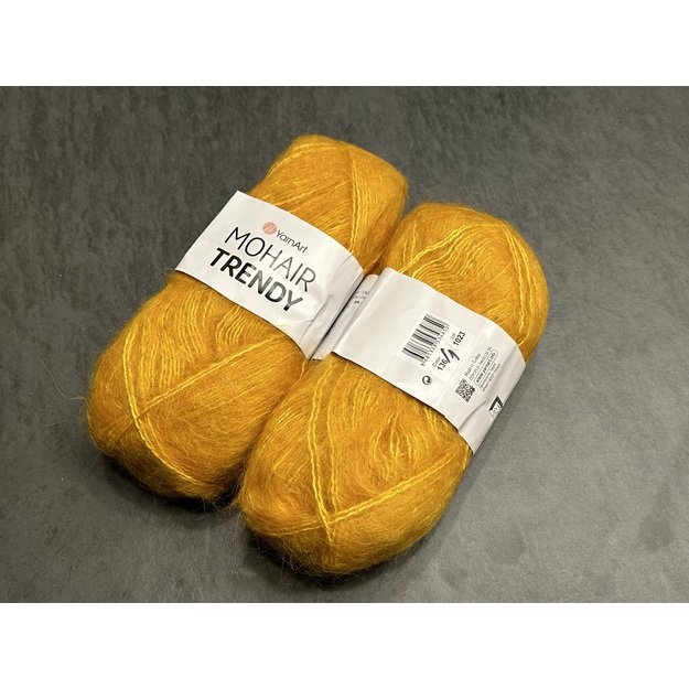 MOHAIR TRENDY YarnArt- 50% mohair, 50% acrylic, 100gr/ 220m, Nr 136-1