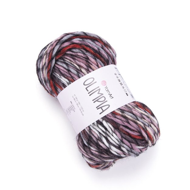 OLIMPIA- 20% wool, 80% acrylic, 100 gr/ 100m, Nr 1408