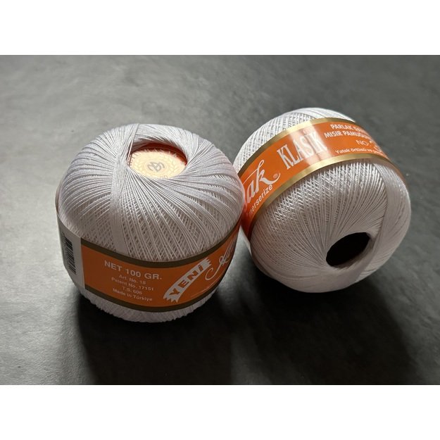 ALTIN BASAK KLASIK 30- 100% merserize cotton, 100gr/ 564, Nr 30- balta