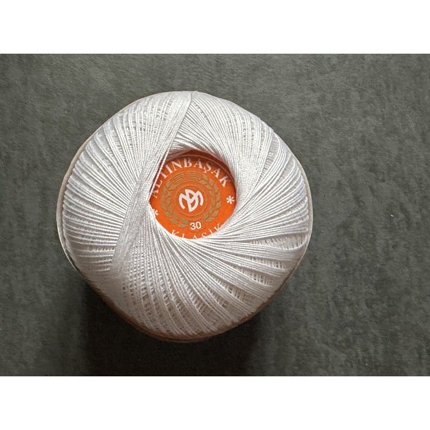 ALTIN BASAK KLASIK 30- 100% merserize cotton, 100gr/ 564, Nr 30- balta