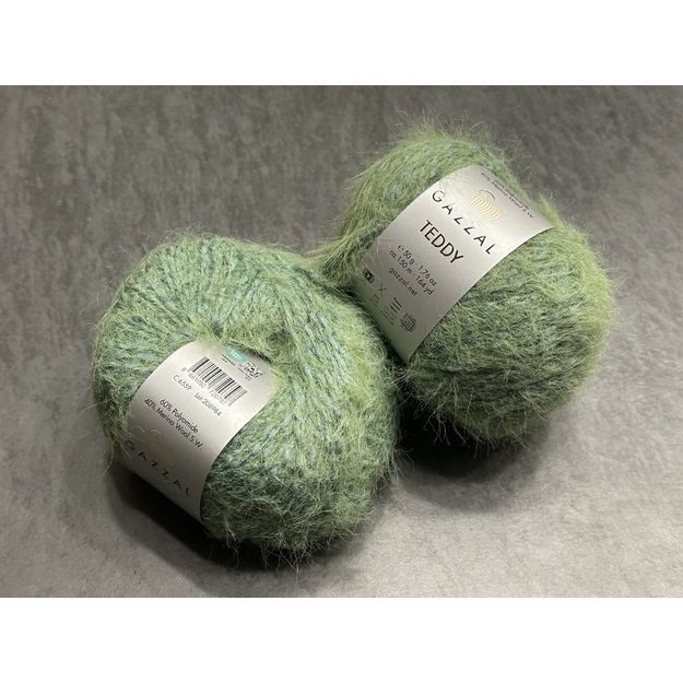 TEDDY Gazzal- 60% Polyamide, 40% Merino wool, 50gr/ 150m, Nr 6559