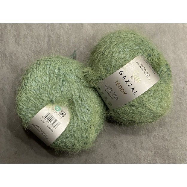 TEDDY Gazzal- 60% Polyamide, 40% Merino wool, 50gr/ 150m, Nr 6559