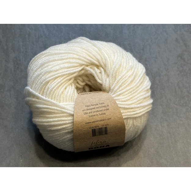 DONA Fibra Natura- 100% Superwash Extra fine merino, 50gr/ 115m, Nr 106-01