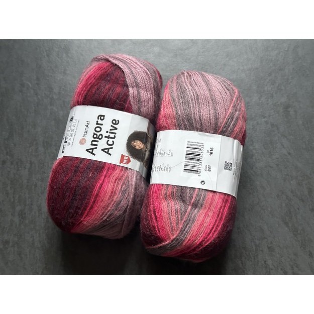 ANGORA  ACTIVE YarnArt- 20% wool, 80% acrylic, 100gr/ 500m, Nr 841