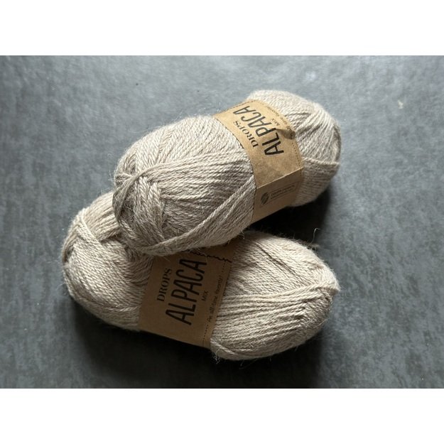 Drops ALPACA- 100% alpaca, 50 gr/ 167 m, Nr 2020