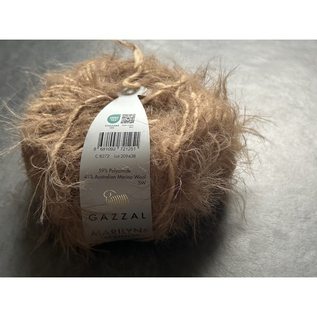 Gazzal MERILYN Merino- 59% Polyamide, 41% Australian Merino Woo, 50gr/ 88m, Nr 8272