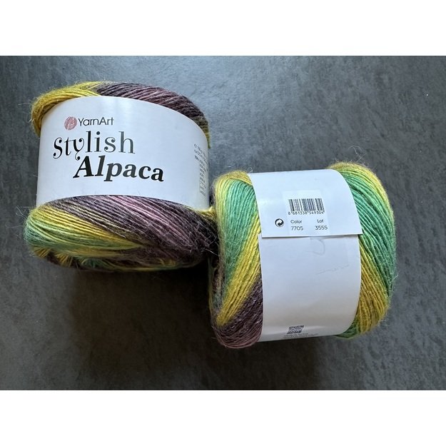 STYLISH ALPACA- 25% Alpaca, 75% Acrylic, 150 gr / 525 m, Nr 7705