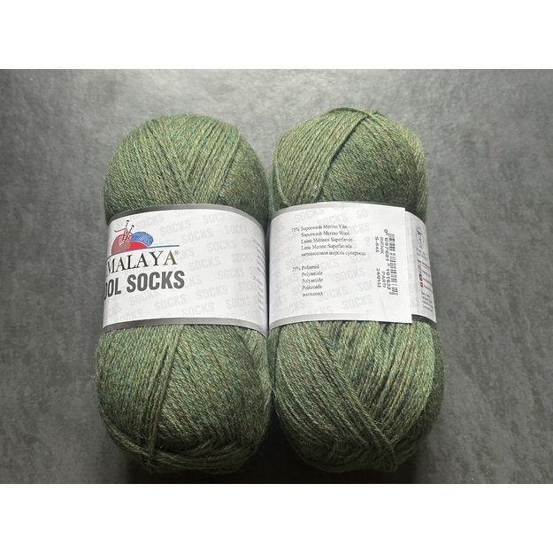 HIMALAYA WOOL SOCKS- 75% superwash merino, 25% polyamide, 100gr/ 400m, Nr S-845