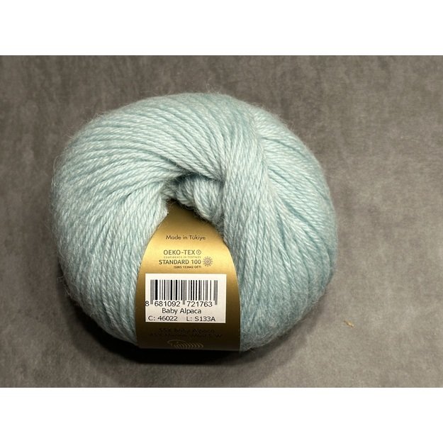 BABY ALPACA Gazzal- 45% Superwash Merino fine, 55% Baby alpaca, 50gr/ 160, Nr 46022