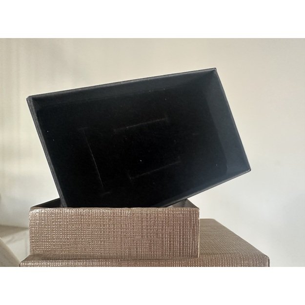 Dovanų dėžutė papuošalams- 50x80x25mm, juoda-kapučino