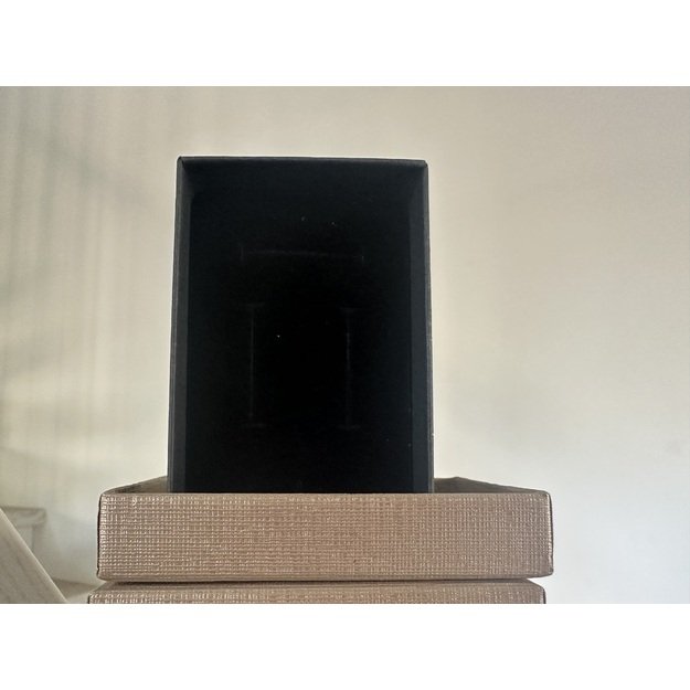Dovanų dėžutė papuošalams- 50x80x25mm, juoda-kapučino