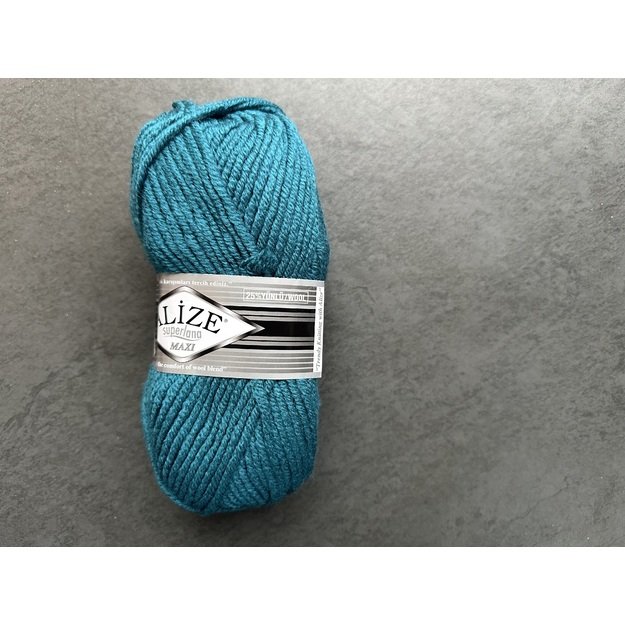 SUPERLANA MAXI Alize- 25% Wool , 75% Acrylic- 100 gr / 100 m, Nr 212