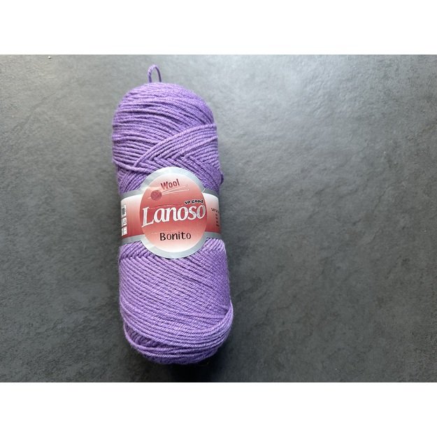 BONITO lanoso- 49% wool, 51% acrylic, 100gr/ 300m, Nr 965