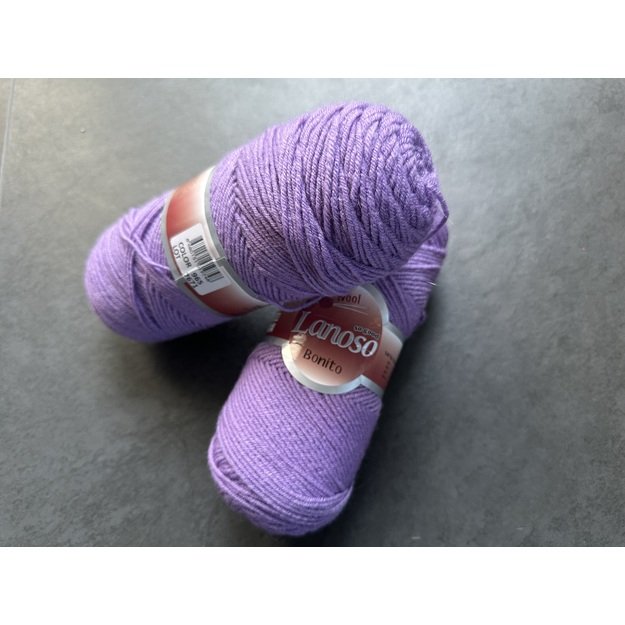 BONITO lanoso- 49% wool, 51% acrylic, 100gr/ 300m, Nr 965 2