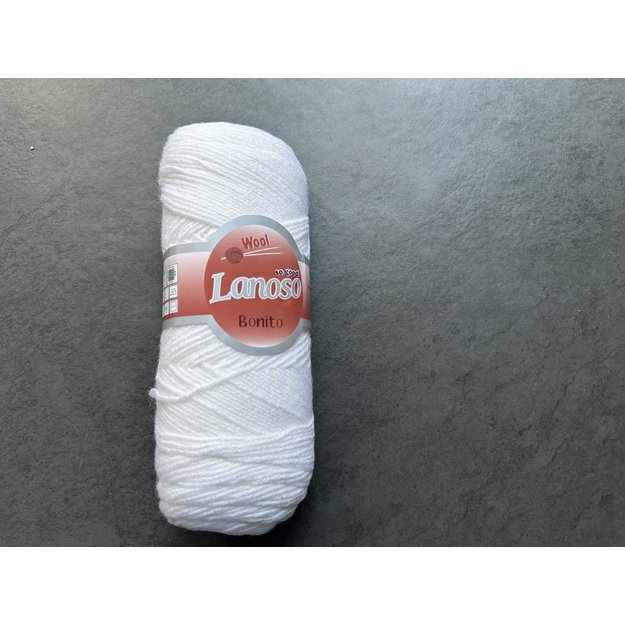 BONITO lanoso- 49% wool, 51% acrylic, 100gr/ 300m, Nr 955 1