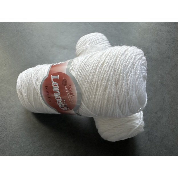 BONITO lanoso- 49% wool, 51% acrylic, 100gr/ 300m, Nr 955 2