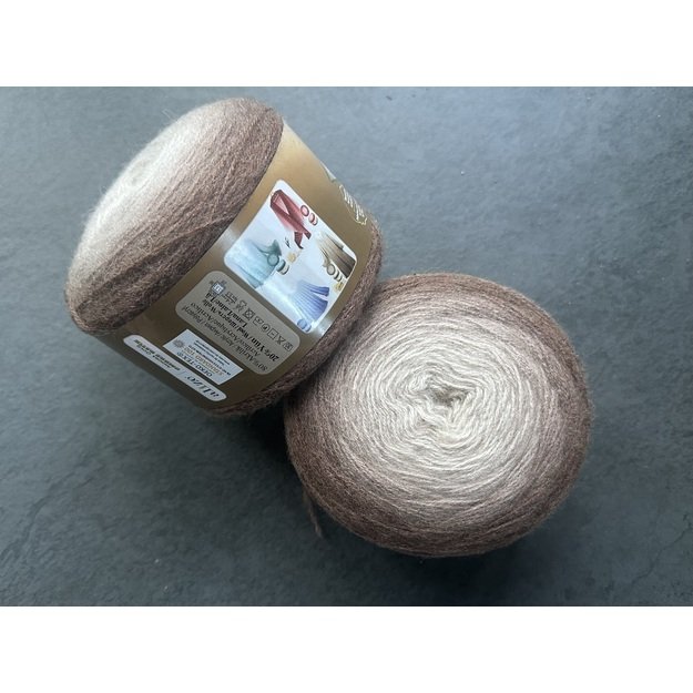 ANGORA GOLD OMBRE BATIK- 20% Wool, 80% Akrilik, 150gr/ 825m, Nr 8103 2