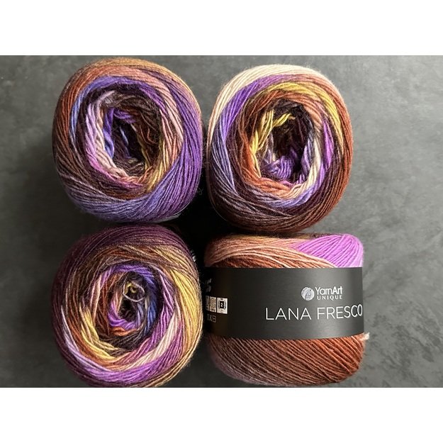 LANA FRESCO- 100% wool, 100gr/ 380m, Nr 8103 3