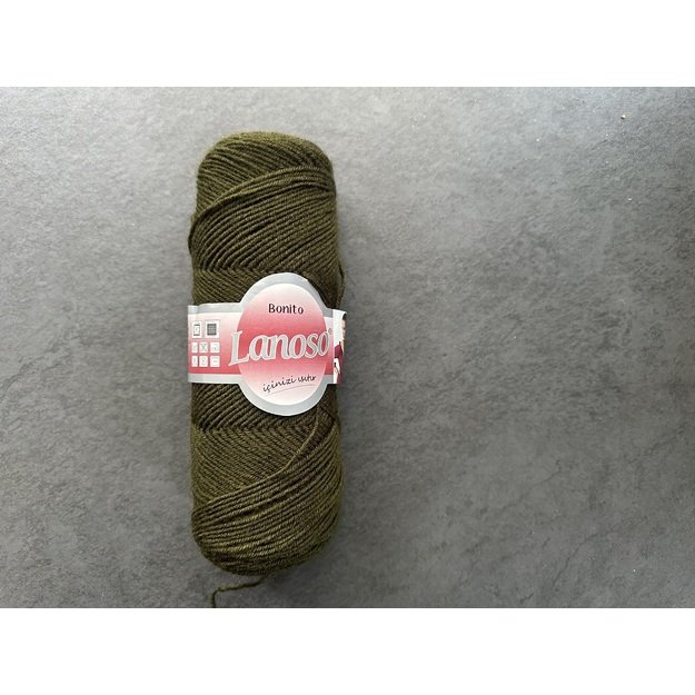 BONITO lanoso- 49% wool, 51% acrylic, 100gr/ 300m, Nr 912