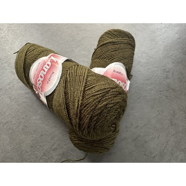 BONITO lanoso- 49% wool, 51% acrylic, 100gr/ 300m, Nr 912 2