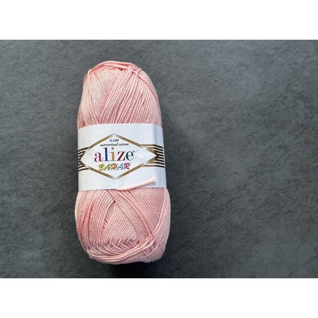 BAHAR Alize- 100% Cotton Mercerized (merserizuota medvilnė), 100gr/ 260m, Nr 143 1