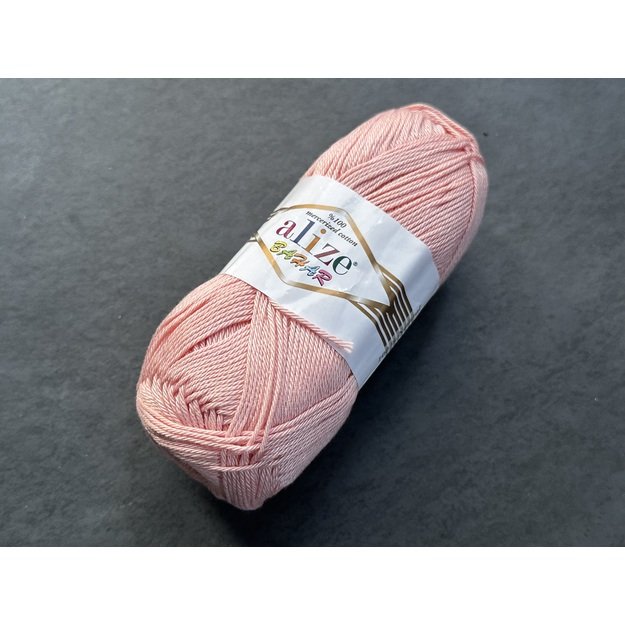 BAHAR Alize- 100% Cotton Mercerized (merserizuota medvilnė), 100gr/ 260m, Nr 143 2