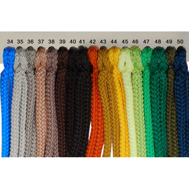 Virvelė megzta, poliesterinė, su užpildu, 5,5-6,0 mm - Nr 35