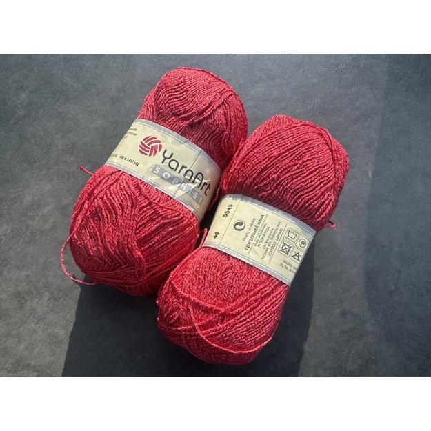 SOPHIST YarnArt- 56% Polyamide, 26% Soft Viscose, 18% Dralon, 100gr/ 400m, Nr 108