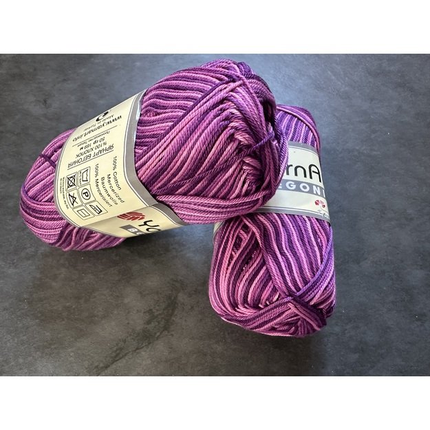 BEGONIA YarnArt-100% cotton mercerized, 50gr/ 169m, Nr 0192 2