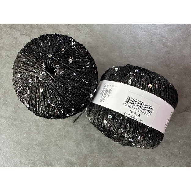 PARLA Lanoso - 75 % Glitter Yarn, 25% Payette Sim , 217 m / 25 Gr, Nr 6000