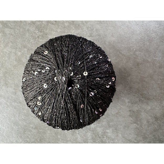 PARLA Lanoso - 75 % Glitter Yarn, 25% Payette Sim , 217 m / 25 Gr, Nr 6000